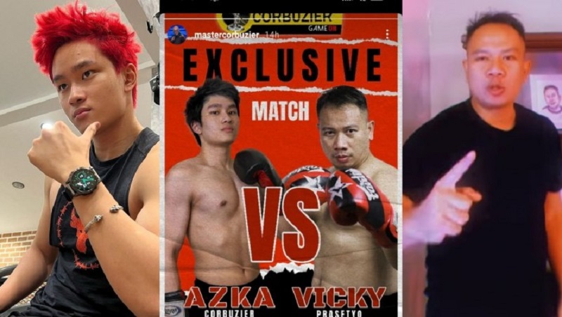 Strategi Deddy Corbuzier Menangkan Azka di Ring Tinju vs Vicky Prasetyo